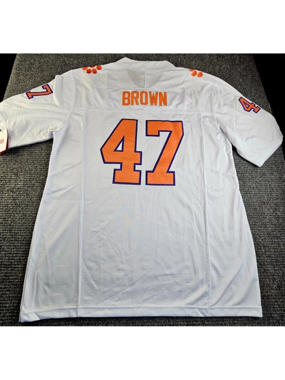 Sammy Brown kid stitched White Vapor jersey